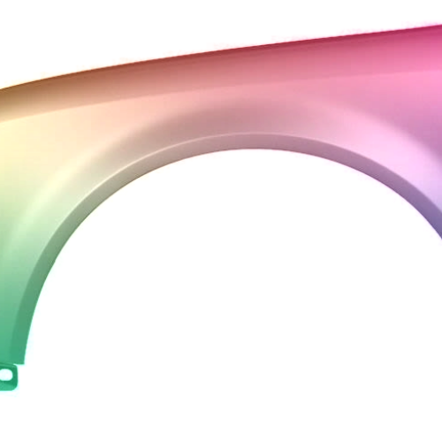 Spatbord links voor AUDI A4 B6 2000-2004 Gespoten in de gewenste kleur