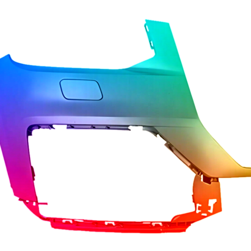 Voorbumper rechts voor Audi Q2 vanaf 2016 SRA PDC Gespoten in de gewenste kleur NIEUW