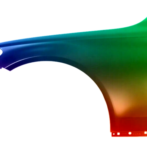 Spatbord links voor Mercedes C-Klasse W205 2014-2021 Gespoten in de gewenste kleur