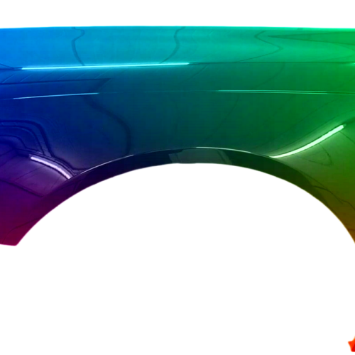 Voor AUDI A6 C6 2008-2011 Linkervleugel voor Gespoten in gewenste kleur NIEUW