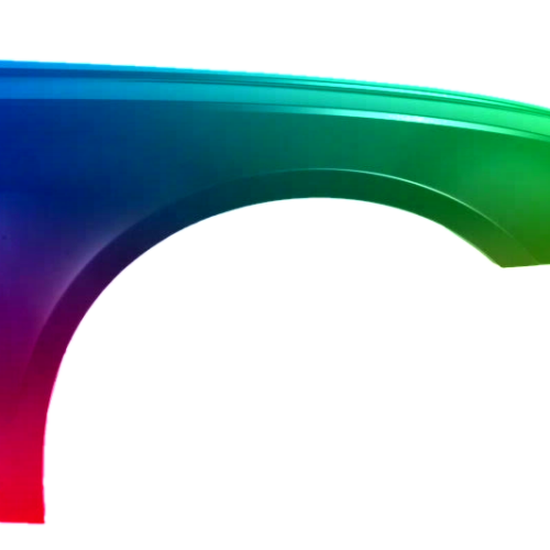 Voor AUDI A6 C8 vanaf 2018- Rechter voorvleugel gespoten in de gewenste kleur NIEUW