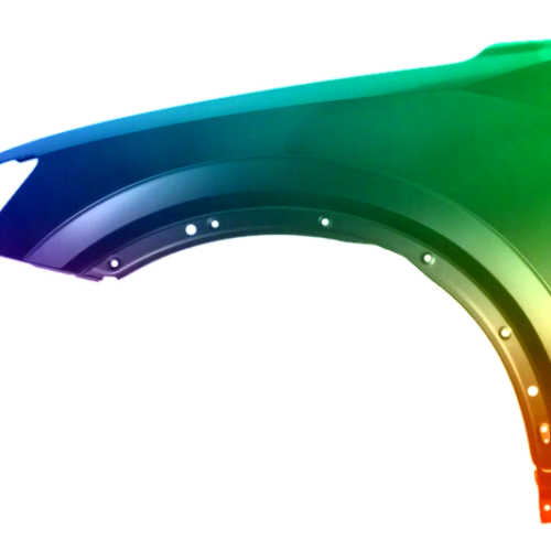 Voor AUDI Q2 GA Vanaf 2016- Linkervleugel vooraan in de gewenste kleur gespoten NIEUW