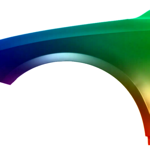 Voor AUDI Q5 8R 2009-2016 Linkervleugel voor Gespoten in de gewenste kleur NIEUW