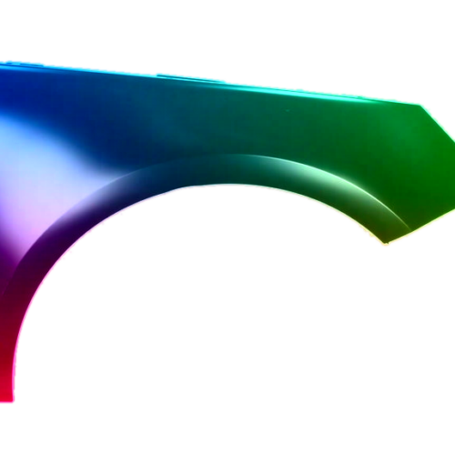 Voor Audi A1 10-15 Rechter voorvleugel gespoten in de gewenste kleur NIEUW