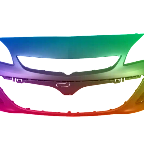 Voor Opel Astra J 2012-2015 SRA 2PDC voorbumper gespoten in gewenste kleur Nieuw