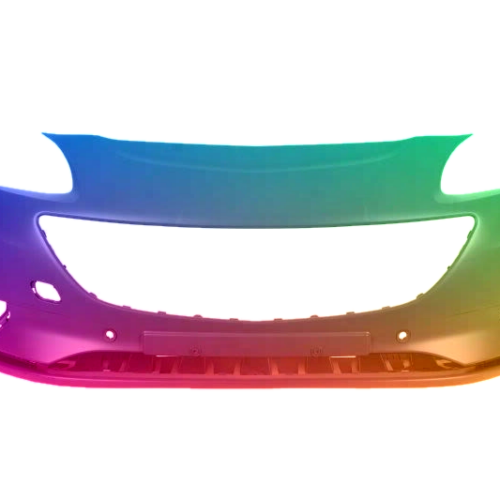 Voor Opel Corsa E 2015-2019 4 x PDC voorbumper gespoten in gewenste kleur