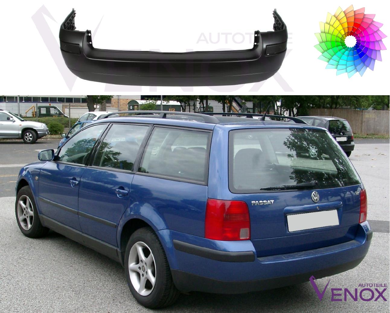 Voor Vw Passat B5 1996-2000 Variant Achterbumper gespoten in gewenste kleur NIEUW - Afbeelding 2