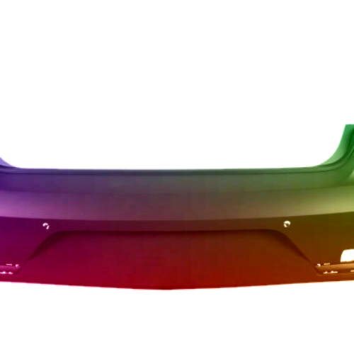 Vw Passat B7 2010-2015 HighLine 6 PDC achterbumper gespoten in de gewenste kleur