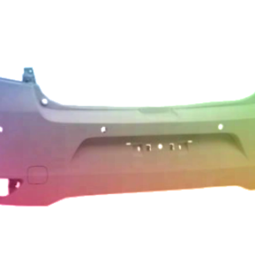 Voor Renault Clio III Achterbumper gespoten in gewenste kleur 2009-2014 PDC