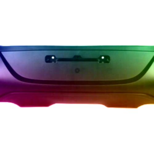 Voor Renault Kadjar achterbumper gespoten in de gewenste kleur vanaf 2015