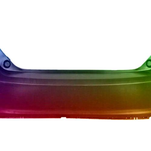 Voor Ford Fiesta Mk 8 vanaf 2016 Achterbumper gespoten in de gewenste kleur