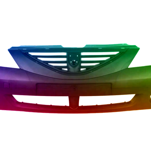 Voor Dacia Logan 2004-09 NSW Sedan Voorbumper gespoten in de gewenste kleur