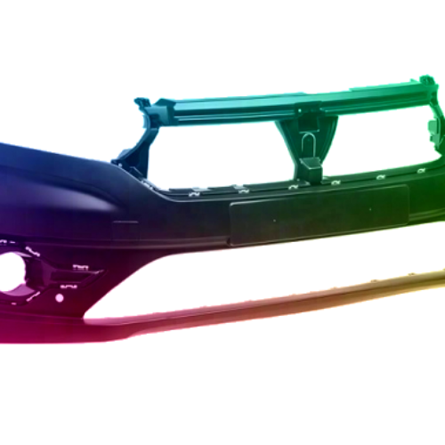 Voor Dacia Logan vanaf 2021- Voorbumper gespoten in de gewenste kleur