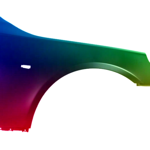 Voor BMW E60 E61 03-10 FRONT RIGHT Spatbord GEPASTEERD IN DE KLEUR VAN UW KEUZE