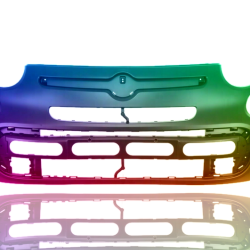 Voor Fiat 500L (330) 12-20 Voorbumper gespoten in de gewenste kleur NIEUW