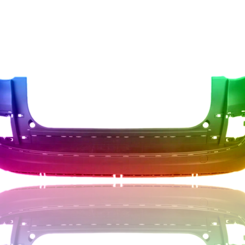 Voor Fiat 500L (330) 12-20 Achterbumper gespoten in gewenste kleur NIEUW