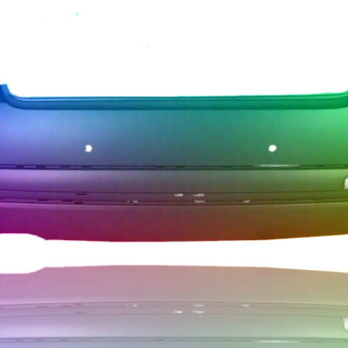 Voor Fiat 500 (312) 07-15 Achterbumper 4xPDC +L Gespoten in gewenste kleur NIEUW