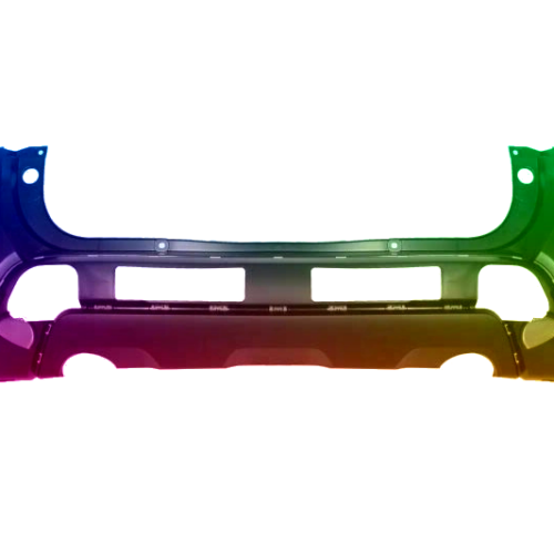 Voor Dacia Duster vanaf 2017 Achterbumper gespoten in de gewenste kleur