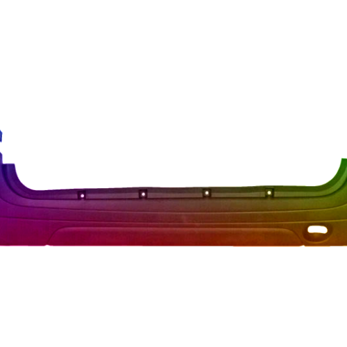Voor Dacia Logan MCV 2004-2009 Achterbumper gespoten in kleur naar keuze