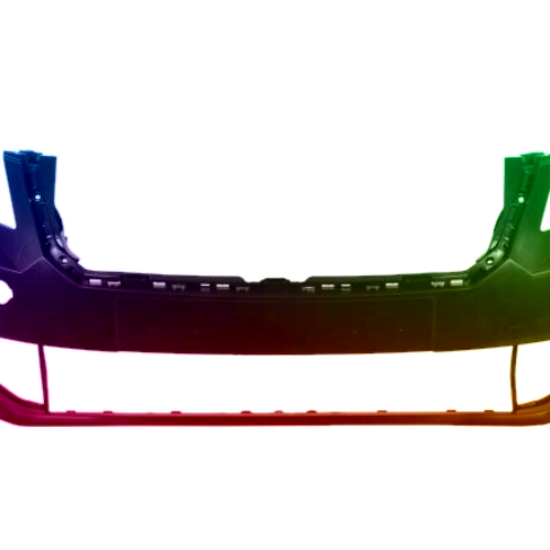 Voor Skoda SuperB 3V vanaf 2015 SRA 4/6 PDC voorbumper gespoten in de gewenste kleur
