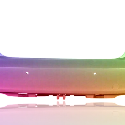 Voor Audi A3 8V 2012-2016 PDC achterbumper gespoten in de gewenste kleur