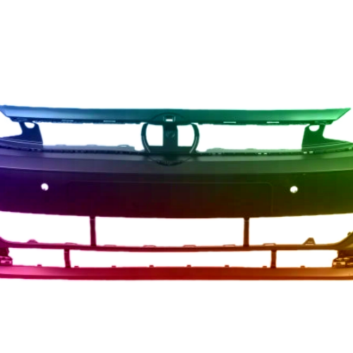 Voor VW Polo vanaf 2017- PDC voorbumper gespoten in de gewenste kleur