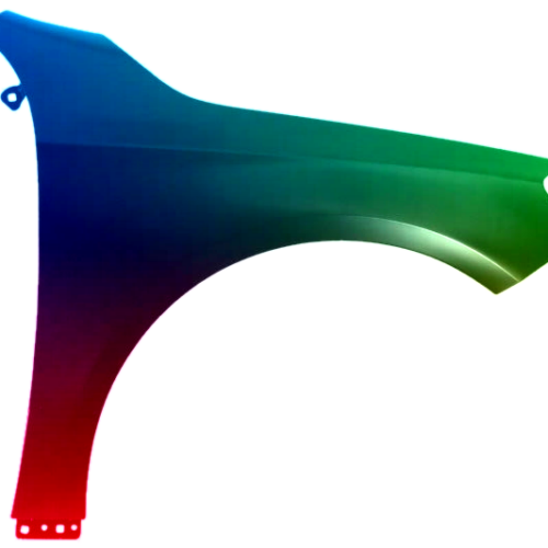 Voor Mercedes A-klasse W176 12-18 Spatbord rechts gespoten in de gewenste kleur