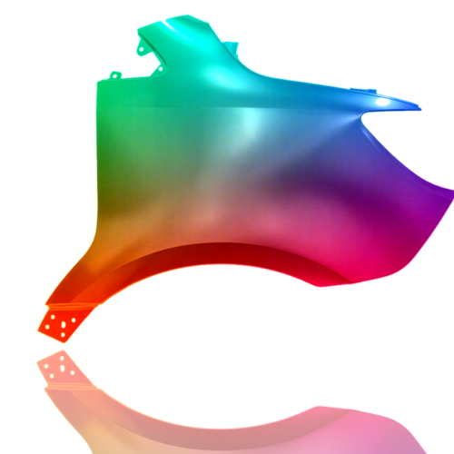 Voor Mercedes Sprinter 907 910 vanaf 2018- Spatbord rechts gespoten in de gewenste kleur