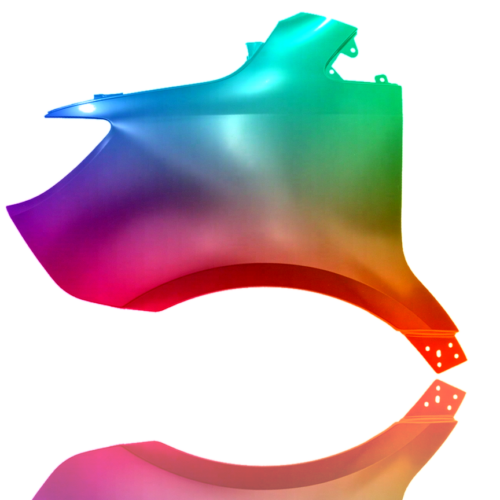 Voor Mercedes Sprinter 907 910 vanaf 2018- Spatbord links gespoten in de gewenste kleur