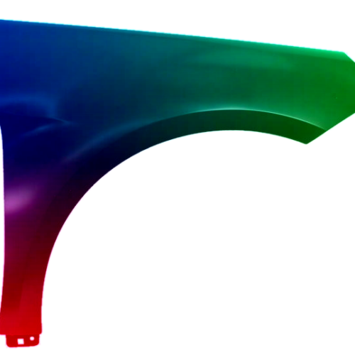 Voor Mercedes B-klasse W245 2008-2011 Spatbord rechts gespoten in gewenste kleur