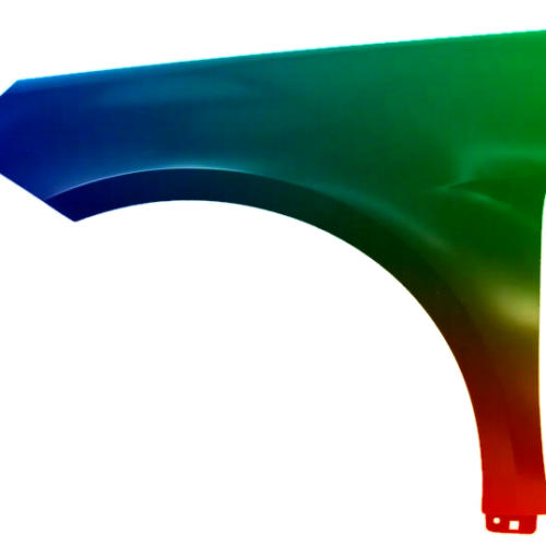 Voor Mercedes B-klasse W245 2008-2011 Spatbord links Gespoten in gewenste kleur