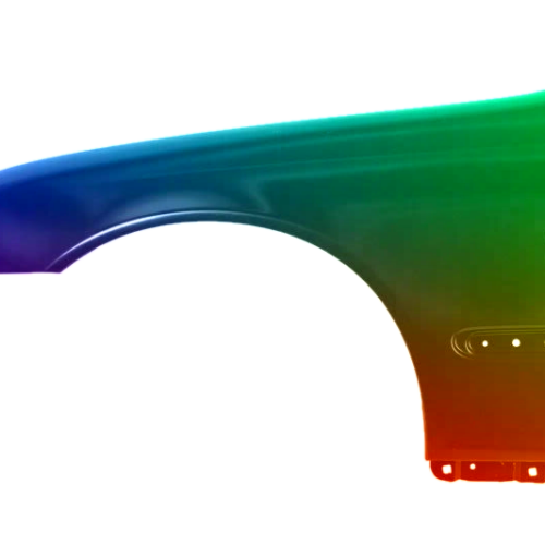 Voor Mercedes C-Klasse W203 2000-2007 Spatbord links gespoten in gewenste kleur