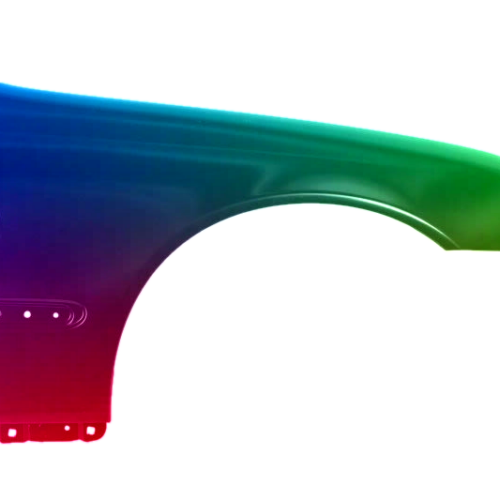 Voor Mercedes C-Klasse W203 2000-2007 Spatbord rechts gespoten in gewenste kleur