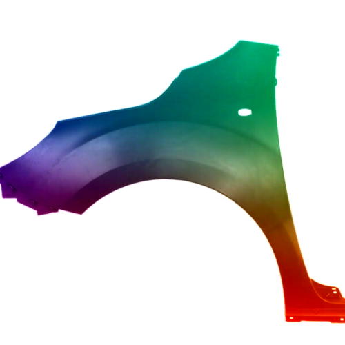 Voor Mercedes Citan W415 2012-2020 Spatbord links gespoten in gewenste kleur