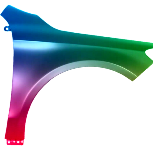 Voor Mercedes CLA C117 X117 2013-2019 Spatbord rechts gespoten in de gewenste kleur