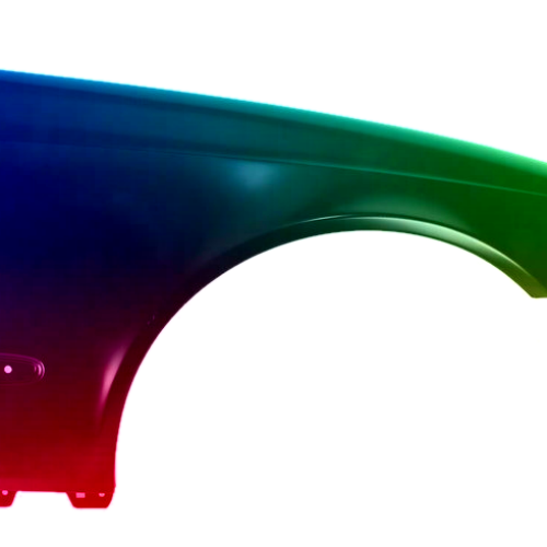 Voor Mercedes E-Klasse W211 S211 2002-09 Spatbord rechts gespoten in gewenste kleur