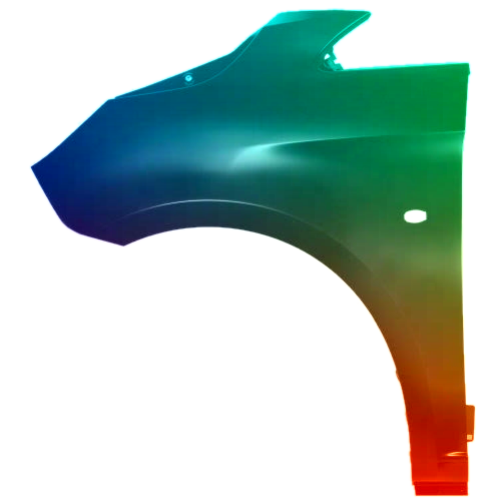 Voor Mercedes V-Klasse W447 Vito vanaf 2014- Spatbord links gespoten in gewenste kleur