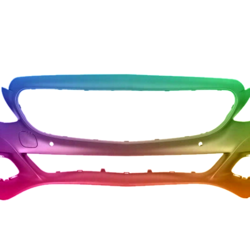 Mercedes C-Klasse W205 14-19 Voorbumper gespoten in de gewenste kleur PDC camera