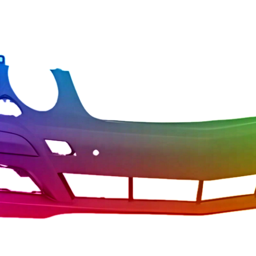 Mercedes E W211 06-09 Classic voorbumper gespoten in de gewenste kleur PDC SRA
