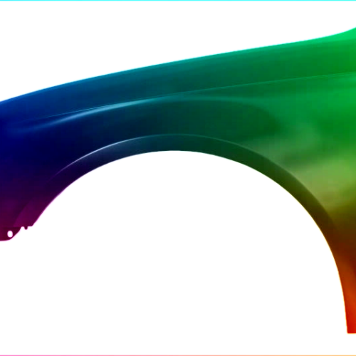 Voor AUDI A3 8V 12-20 Spatbord LINKS VOOR GELEVERD IN DE KLEUR VAN UW KEUZE HatchBack