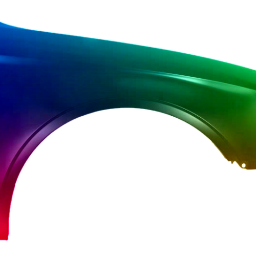 Voor AUDI A3 8V LIMOUSINE 12-20 FRONT RIGHT Spatbord GESPORTEERD IN UW KLEUR NAAR KEUZE