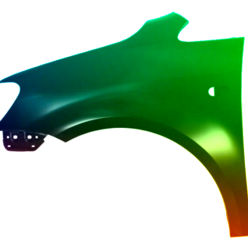 Voor VW Caddy 10-15 Linkerspatbord voor Gespoten in de gewenste kleur NIEUW