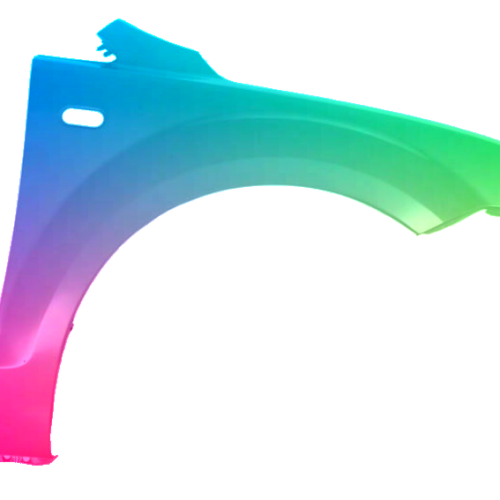 Voor spatbord Ford Focus MK2 2004-2008 Polar Silver Met. Nieuw. Links