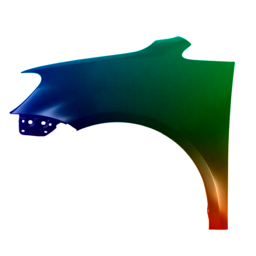Voor VW Touran 1T3 2010-2015 Linkerspatbord voor gespoten in de kleur van je keuze