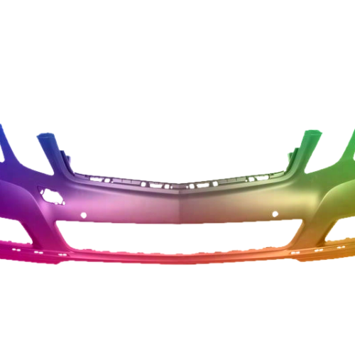 Mercedes E W212 09-12 Elegance voorbumper gespoten in de gewenste kleur SRA PDC