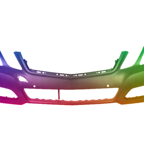 Mercedes E W212 09-12 Elegance voorbumper gespoten in de gewenste kleur 6 PDC