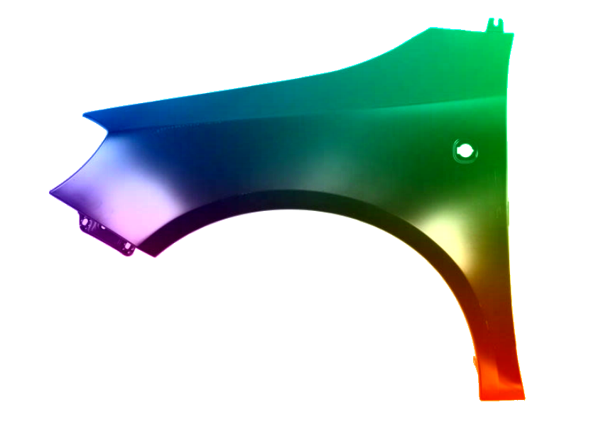 Voor Skoda Fabia 5J 07-15 STOPPEN LINKS GESPOTTEN IN 9156 LA7W NIEUW - Afbeelding 2