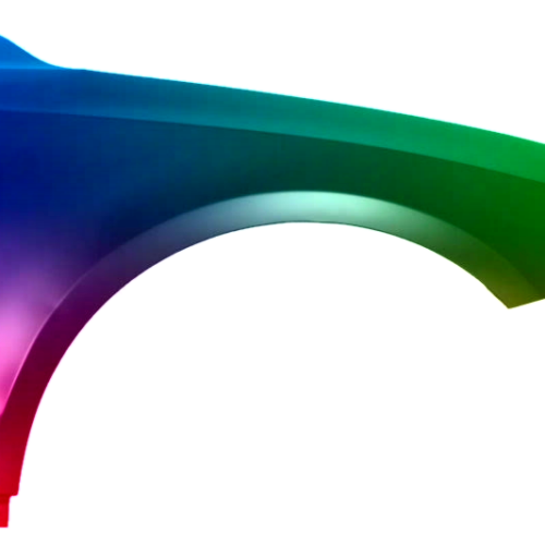 Voor AUDI Q5 8R 2009-2016 Rechter voorvleugel gespoten in de gewenste kleur NIEUW