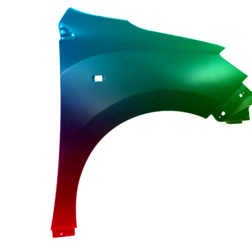 Voor Dacia Lodgy vanaf 2012- Spatbord rechts gespoten in de gewenste kleur