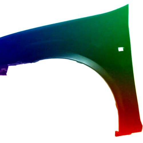 Voor Dacia Logan 2004-2012 Spatbord links Gespoten in gewenste kleur